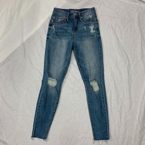 Wild Fable High Waisted Distressed Jeans